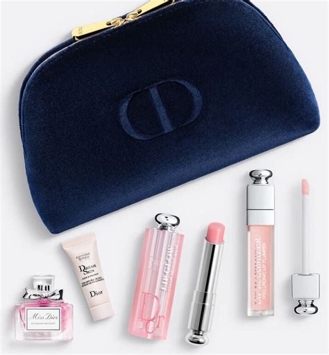 trousse makeup dior|Dior lip balm.